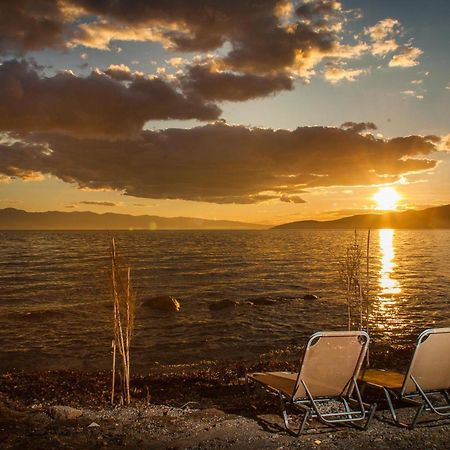 Karnagio Seafront In Agria Villa Kato Lekhonia Luaran gambar