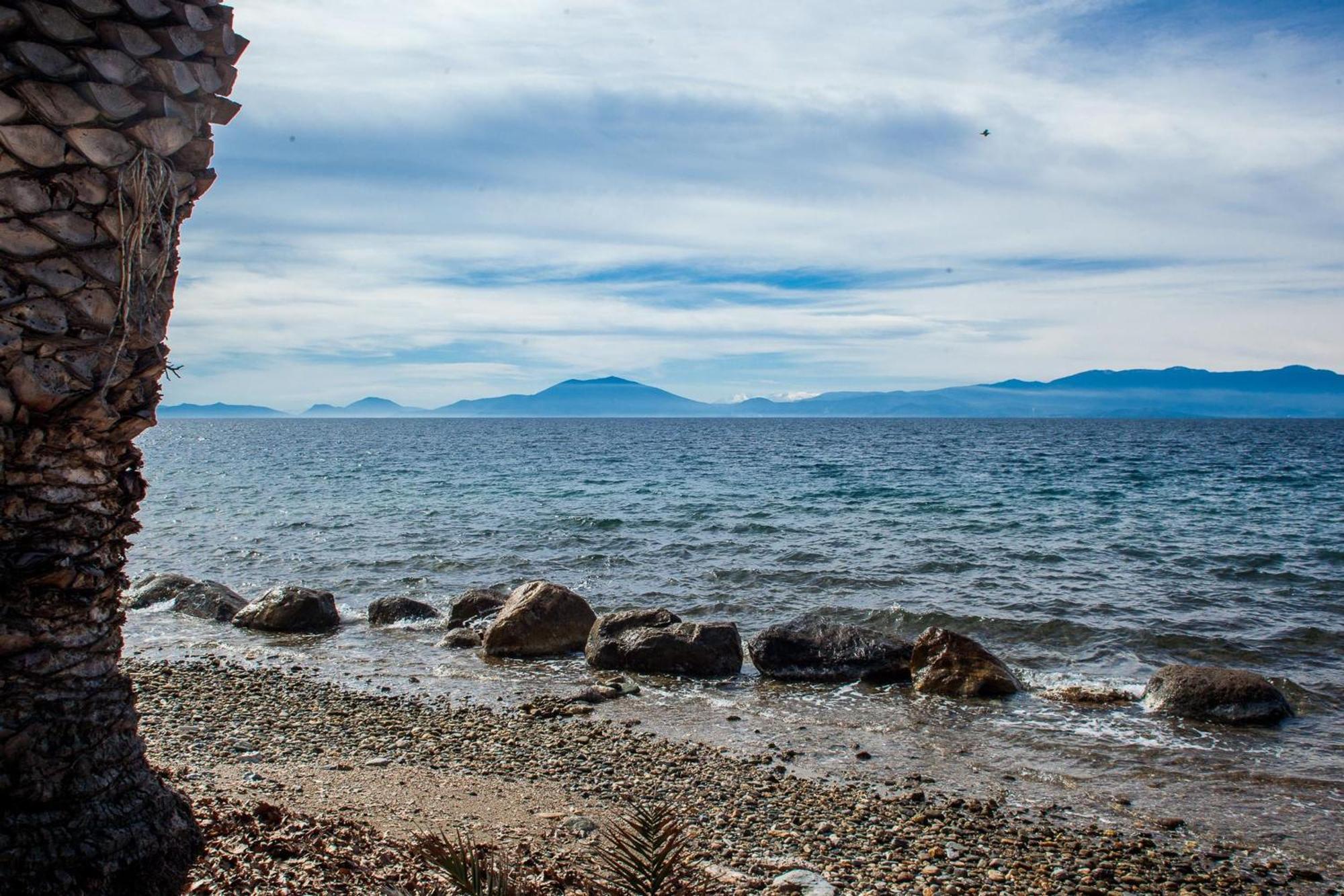Karnagio Seafront In Agria Villa Kato Lekhonia Luaran gambar