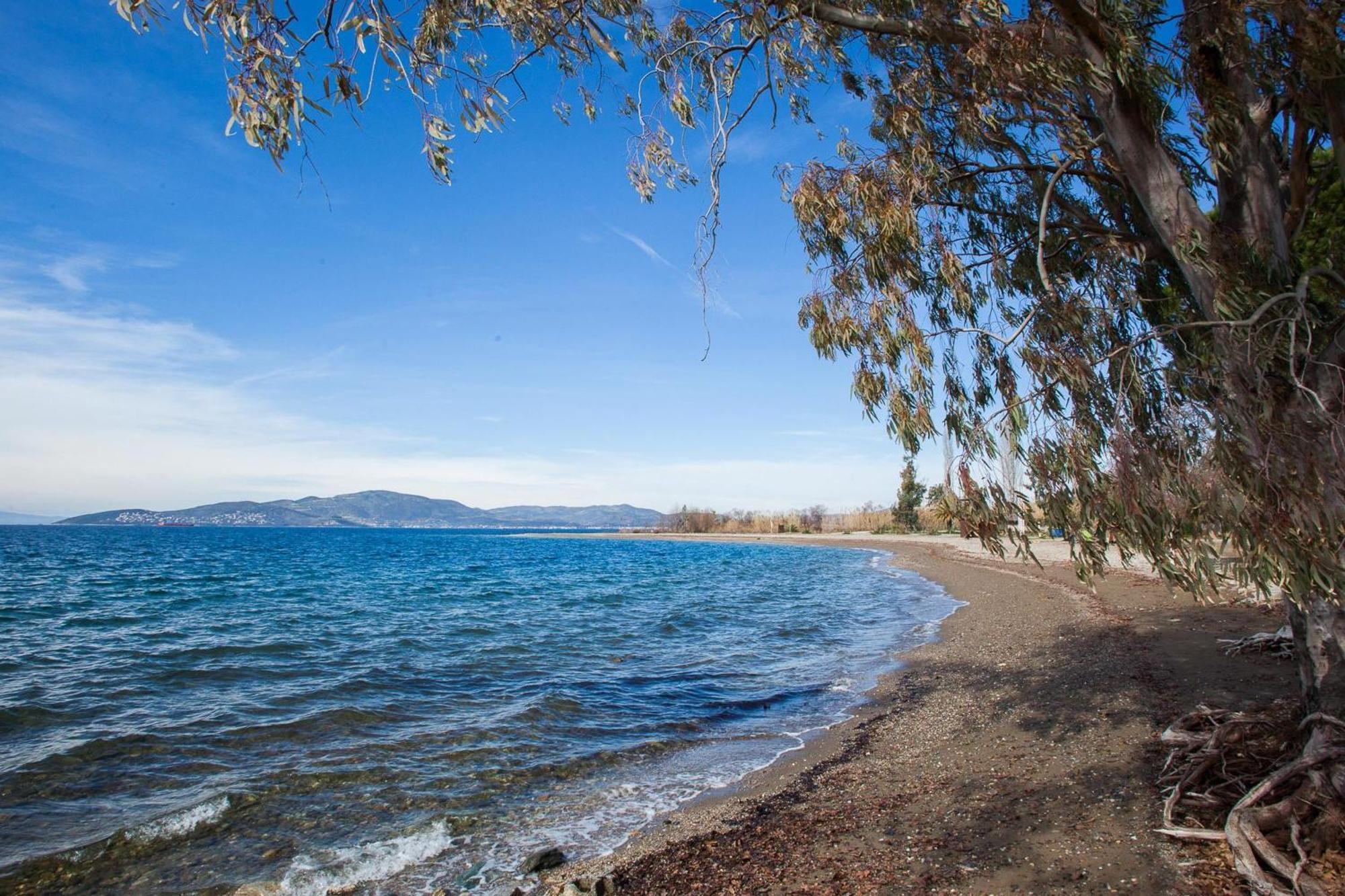 Karnagio Seafront In Agria Villa Kato Lekhonia Luaran gambar